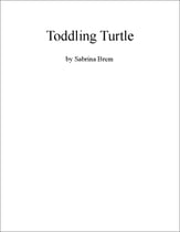 Toddling Turtle piano sheet music cover